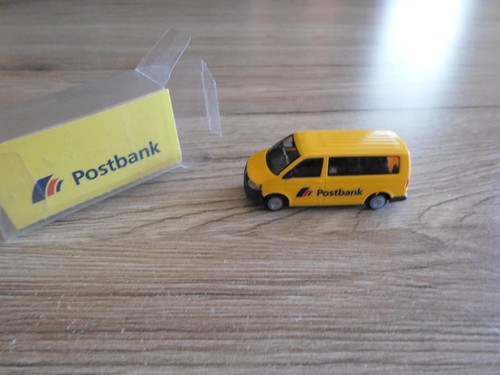 Modellauto bus der postbank - bus,