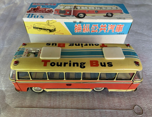 Blechspielzeug touring bus - blechspielzeug,