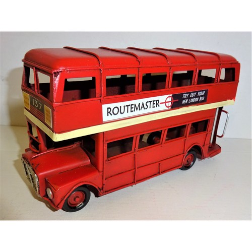 Retro doppeldecker bus - doppeldecker,