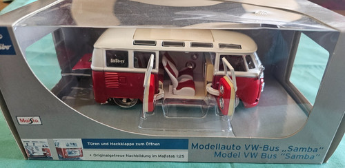 Maisto bus samba modellauto - vw,