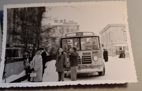 Altes foto vintage autobus - foto,
