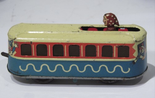 Blech aufzieh auto bus - blech,