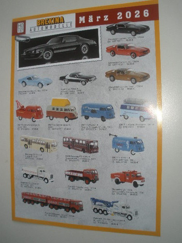 Brekina automodelle prospekt - automodelle,