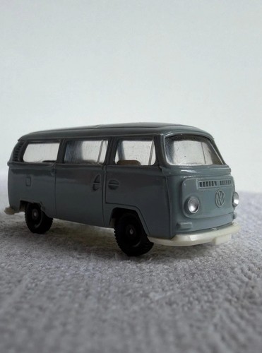 Bus modellauto graublau - bus,