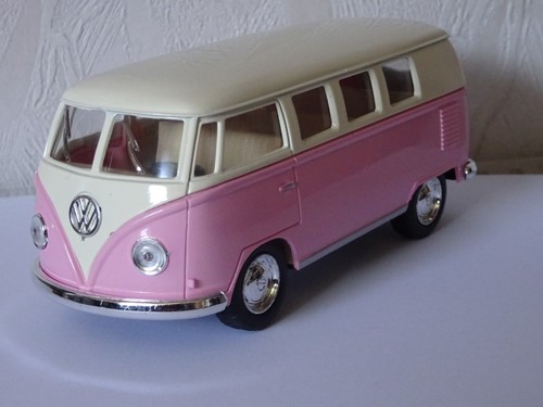 Bus oldtimer rosa - bus, t1