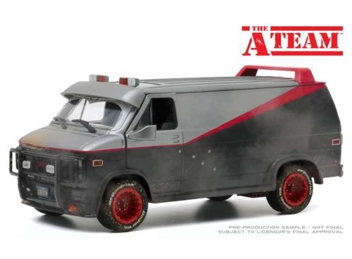 The team bus modellauto - a,