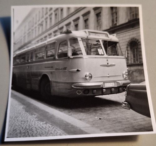 Altes foto vintage autobus - foto,