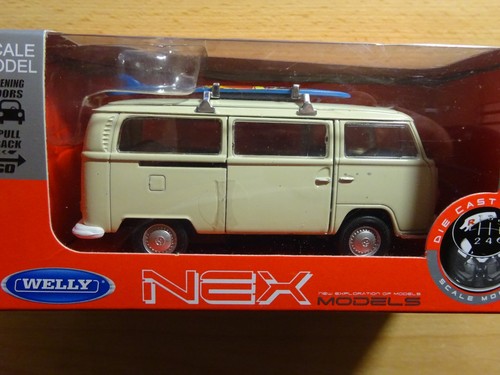 Bus mit surfbrett weiss - t2,